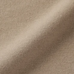 Hot Muji Abrigo Chesterfield de mezcla de lana merina para hombre