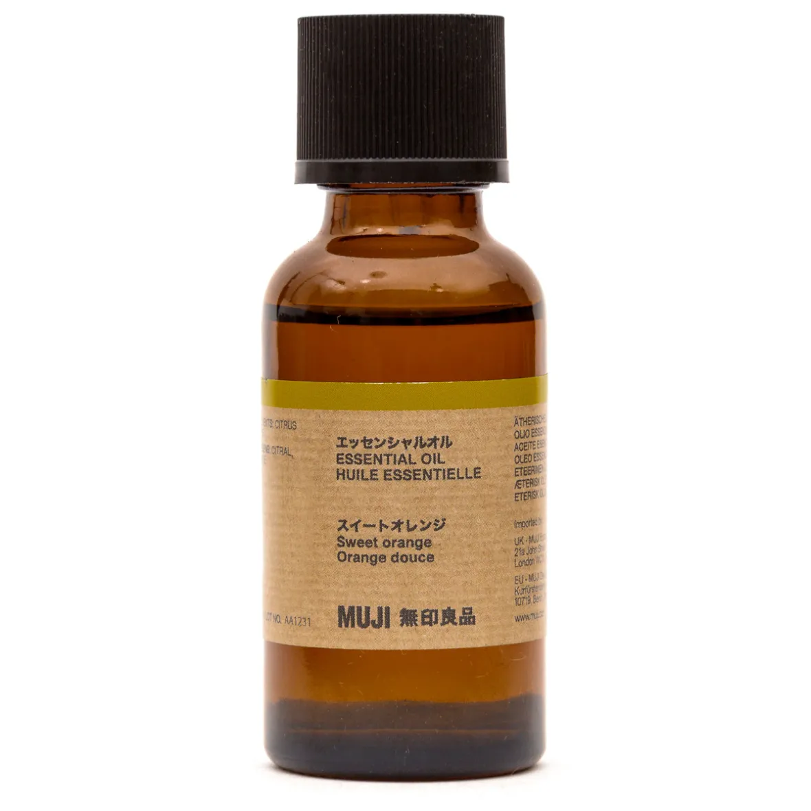 Clearance Muji Aceite esencial de naranja dulce de 30ml