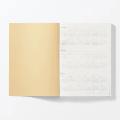 Muji Agenda mensual y semanal de 2026 - B6