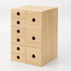 Sale Muji Almacenamiento de madera de 3 cajones