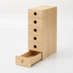Best Muji Almacenamiento de madera de 6 cajones