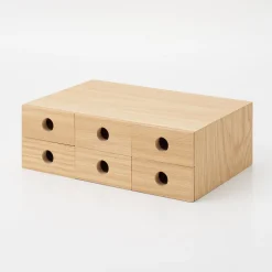 Best Muji Almacenamiento de madera de 6 cajones