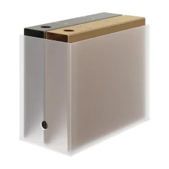 Outlet Muji Archivador ancho translúcido A4