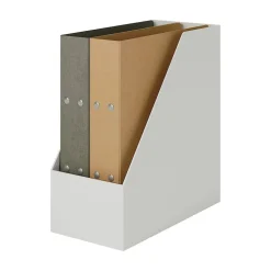 Discount Muji Archivador angular ancho A4 Blanco