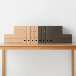 Clearance Muji Archivador craft A4