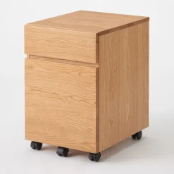 Online Muji Armario de escritorio de madera de roble