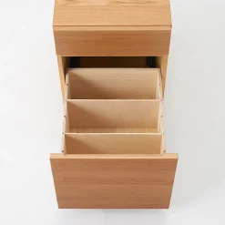 Online Muji Armario de escritorio de madera de roble