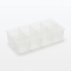 Online Muji Bandeja de Cubitos de Hielo de Silicona Cuadrada