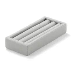 Muji Bandeja terciopelo para anillos, 5x12x2cm