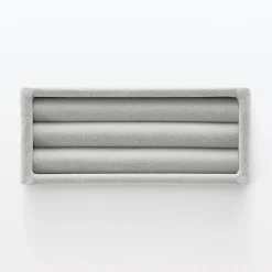 Muji Bandeja terciopelo para anillos, 5x12x2cm