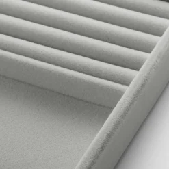 Clearance Muji Bandeja terciopelo para anillos, 24x16x2,5cm
