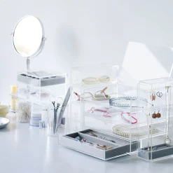 Clearance Muji Bandeja terciopelo para anillos, 24x16x2,5cm