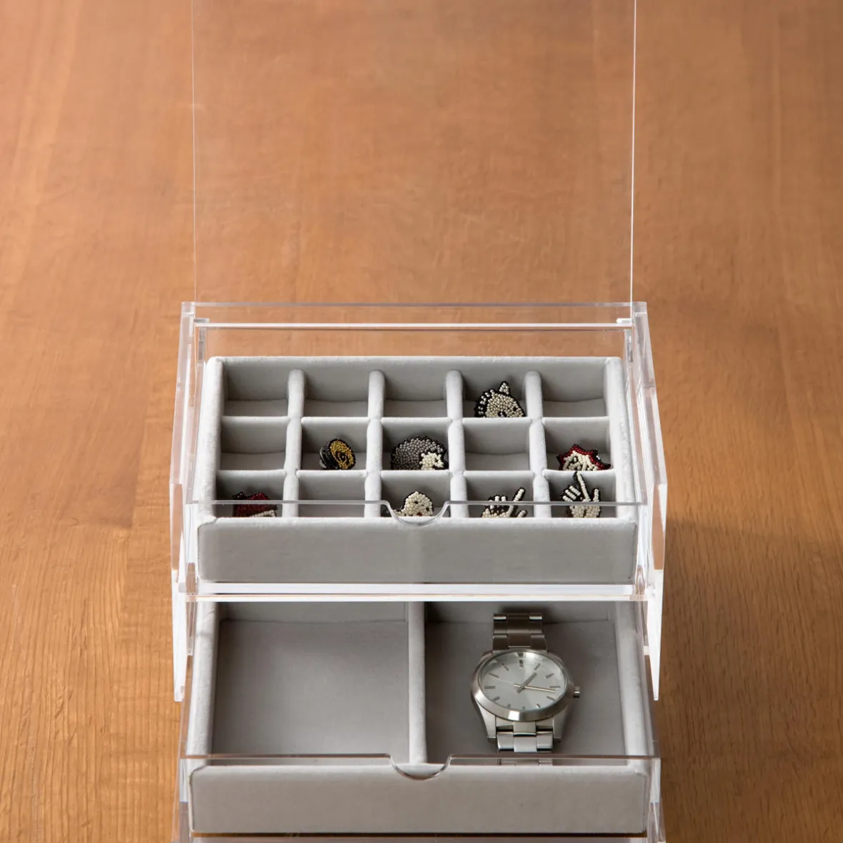 New Muji Bandeja terciopelo (3x5)