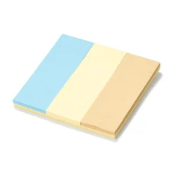Hot Muji Bloc de notas adhesivas cuadradas simples ‐ Doble cara