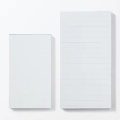 Discount Muji Bloc de notas de color con líneas horizontales, Grande