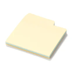 Muji Bloc de pestañas adhesivas índice simples ‐ 3 colores