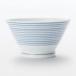 Discount Muji Bol de arroz Hasami Ware ‐ Patrón de rayas, Pequeño