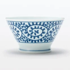 Muji Bol de arroz Hasami Ware ‐ Patrón arabesco, Pequeño
