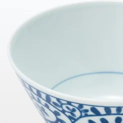 Muji Bol de arroz Hasami Ware ‐ Patrón arabesco, Pequeño