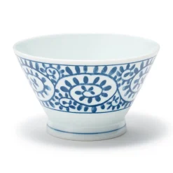 New Muji Bol de arroz Hasami Ware - Patrón arabesco, Grande