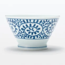 New Muji Bol de arroz Hasami Ware - Patrón arabesco, Grande