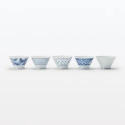 New Muji Bol de arroz Hasami Ware - Patrón arabesco, Grande