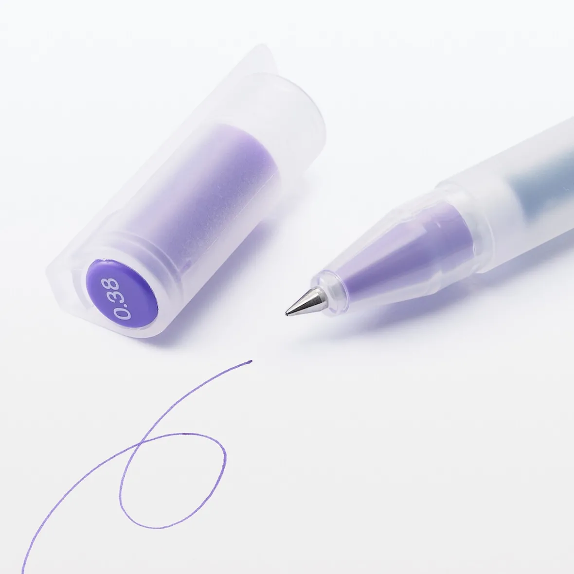 Best Muji Bolígrafo de gel de colores - 0,38 mm - Pack de 10