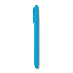 New Muji Bolígrafo de punta fina a base de agua - 0,5 mm, Azul Cielo