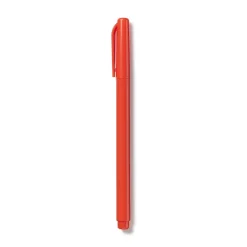 Outlet Muji Bolígrafo de punta fina a base de agua - 0,5 mm, Rojo