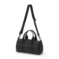 New Muji Bolsa cilíndrica de nylon reciclado Negro