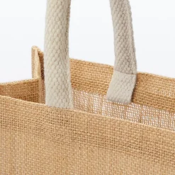 Hot Muji Bolsa de jute B5 Natural