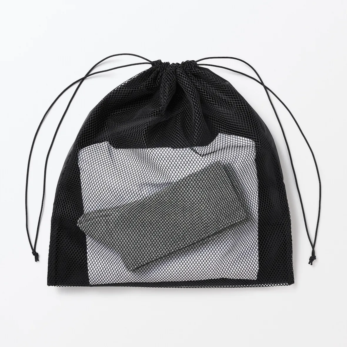 Outlet Muji Bolsa de malla con cordón - Grande