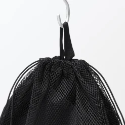 Outlet Muji Bolsa de malla con cordón - Grande