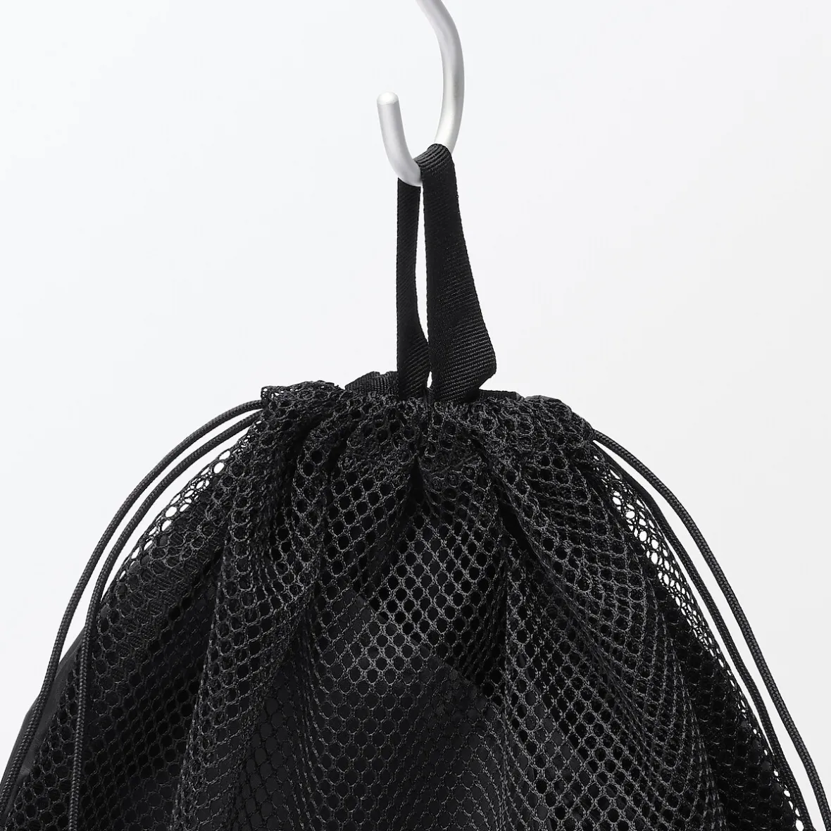 Outlet Muji Bolsa de malla con cordón - Grande