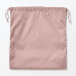 Outlet Muji Bolsa de malla con cordón - Grande