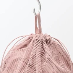 Outlet Muji Bolsa de malla con cordón - Grande