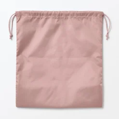 Clearance Muji Bolsa de malla con cordón - Mediana