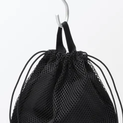 Hot Muji Bolsa de malla con cordón - Pequeña