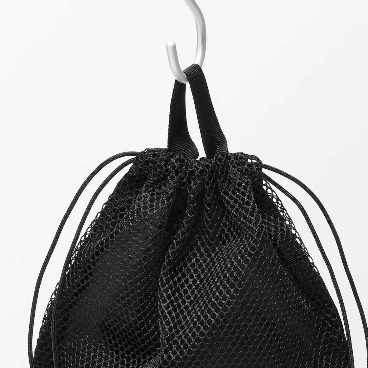 Hot Muji Bolsa de malla con cordón - Pequeña