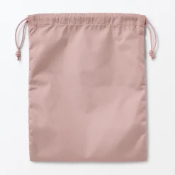 Hot Muji Bolsa de malla con cordón - Pequeña