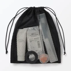 Hot Muji Bolsa de malla con cordón - Pequeña