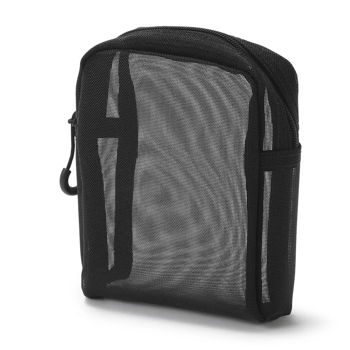 Hot Muji Bolsa de malla de nailon con cremallera - Pequeña