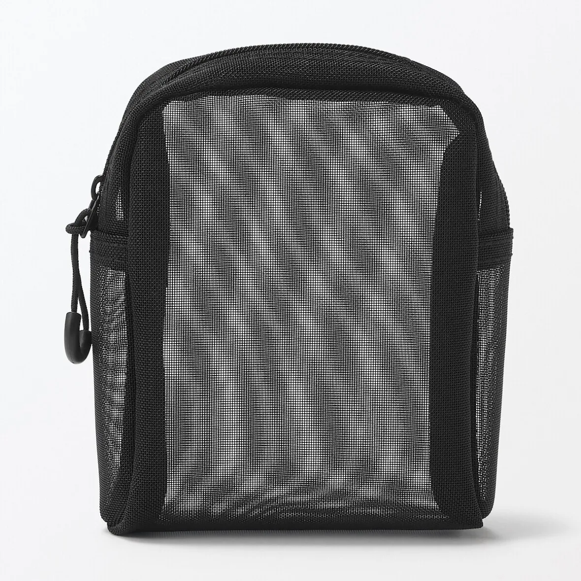 Hot Muji Bolsa de malla de nailon con cremallera - Pequeña