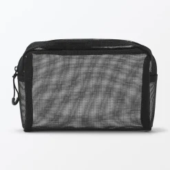 Muji Bolsa de malla de nailon con cremallera - Mediana