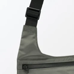 Best Muji Bolsa de nailon reciclado y cuerpo cruzado