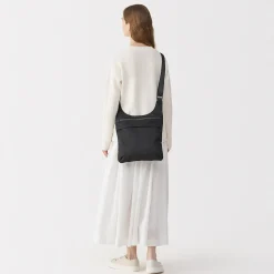 Best Muji Bolsa de nailon reciclado y cuerpo cruzado