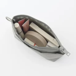 Outlet Muji Bolsa de nailon texturizada que se mantiene de pie ‐ Mediana