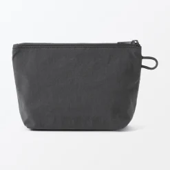 Outlet Muji Bolsa de nailon texturizada que se mantiene de pie ‐ Mediana