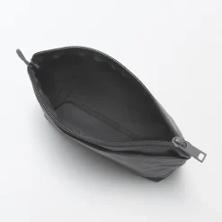 Outlet Muji Bolsa de nailon texturizada que se mantiene de pie ‐ Mediana