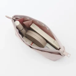 Outlet Muji Bolsa de nailon texturizada que se mantiene de pie ‐ Mediana